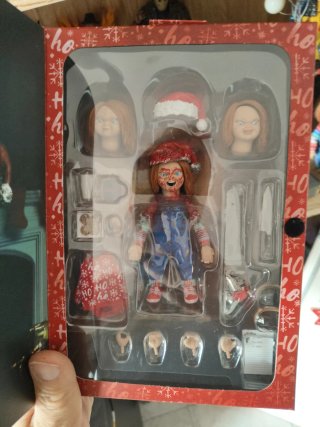 Action Figure Chucky NECA Edizione Holiday