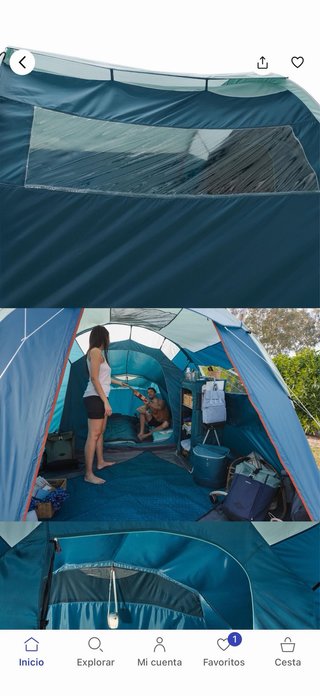 Tenda da campeggio Decathlon Arpenaz 4.1