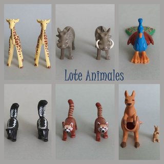 Lote Playmobil Animales