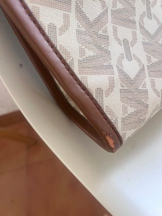 Bolso Michael Kors Beige y Marrón