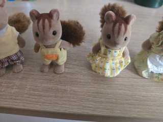 Familia ardillas Sylvanian