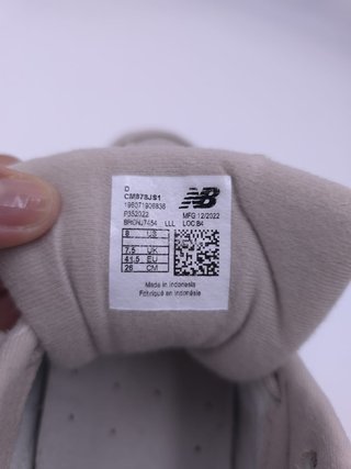 New Balance 878 Unisex Zapatillas Beige