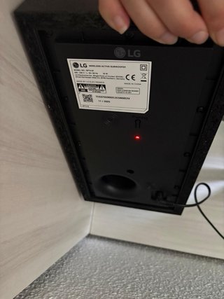 Barra de Sonido LG Negra S40T