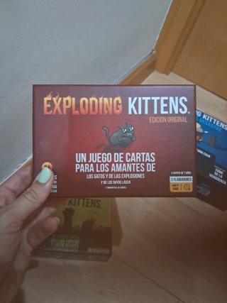 3 Juegos Exploding Kittens: Zombie, Original, Rece