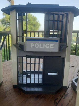 Comisaría Policía Playmobil con Vehículo