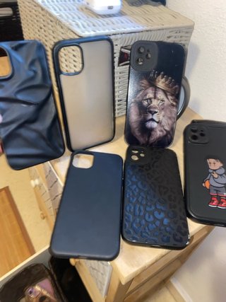Lote 6 fundas iPhone 11