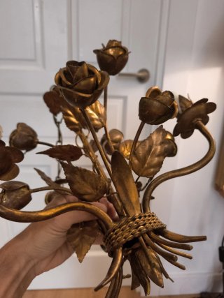 Lampara italiana vintage rosas