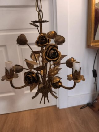 Lampara italiana vintage rosas
