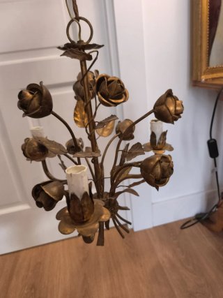 Lampara italiana vintage rosas