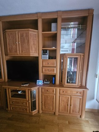 Mueble de salón modular 313x253cm