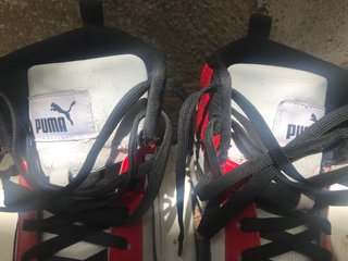 Zapatillas Puma T42 Rojas