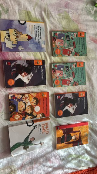 Libros, lote completo 25€, libro por separado 4€