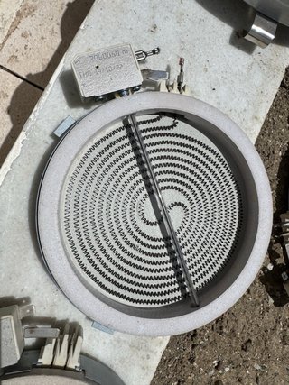 Lote de fuegos de vitrocerámicas