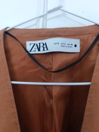 Chaleco Zara sin mangas mujer talla S