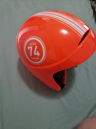 Casco esquí infantil Wedze naranja