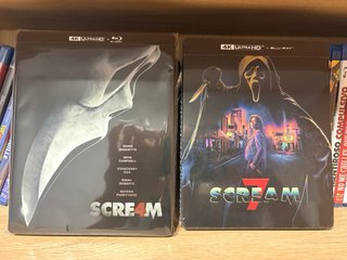 Colección Saga Scream Steelbook Blu-ray 4K