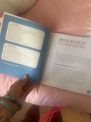 LIBRO JUNIOR MASTERCHEF INFANTIL, LIBRO NIÑOS