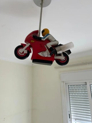 URGE VENTA!!! Juego de Lámparas infantiles moto co