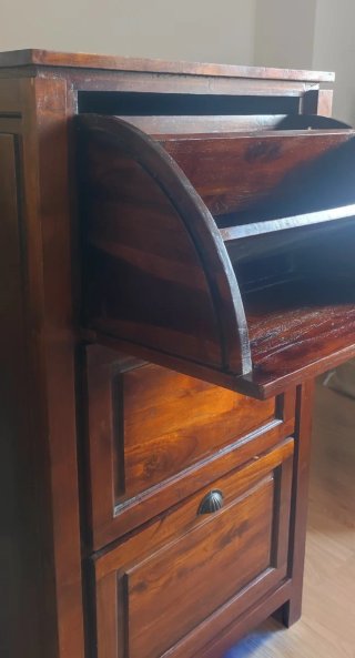 Zapatero de madera