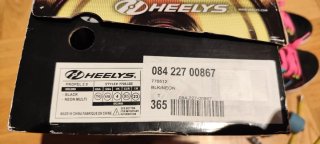Zapatillas con ruedas Heelys Talla 36.5 Negro rosa