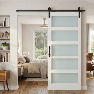 Puerta Corredera Interior 91x213cm + Kit