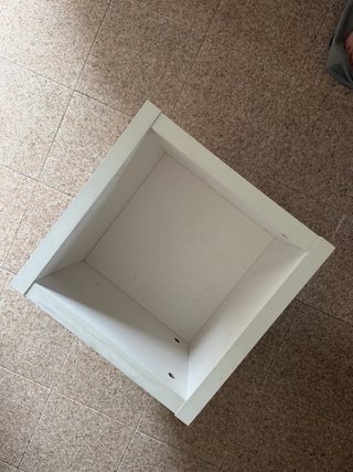 Estantería Cubos Flotantes Blanca