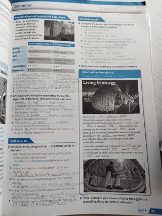 Libro de Inglés workbook  1°ESO Insight