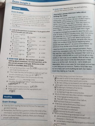 Libro de Inglés workbook  1°ESO Insight