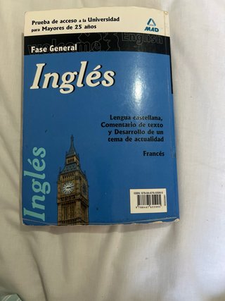Inglés. Prueba común. Prueba de acceso a la uni...
