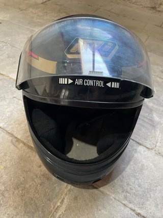 Casco Integral NZI Clásico/Vintage Negro