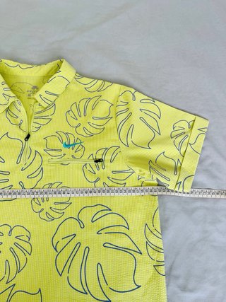 Nike SB Dri-FIT Tropical Leaf Textured Polo Shirt