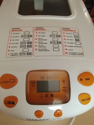 Panificadora IMETEC Zero-Glu