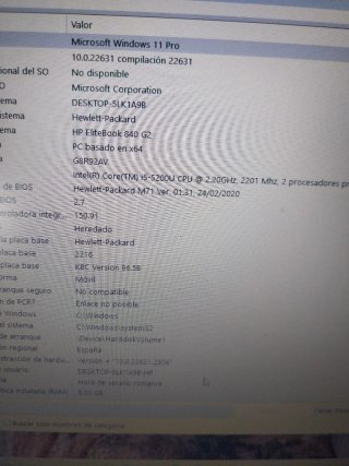 HP Laptop SSD i5
