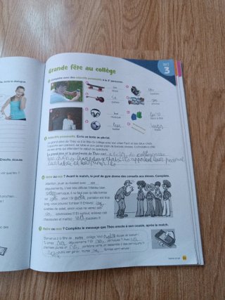 Club Parachute 2, méthode de français Cahier d'...