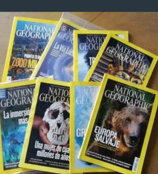 92 revistas National Geographic