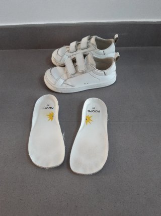 Zapatillas Koops T.29 Blancas Velcro