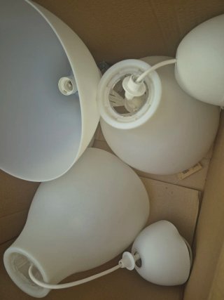 3 Lámparas Colgantes Ikea
