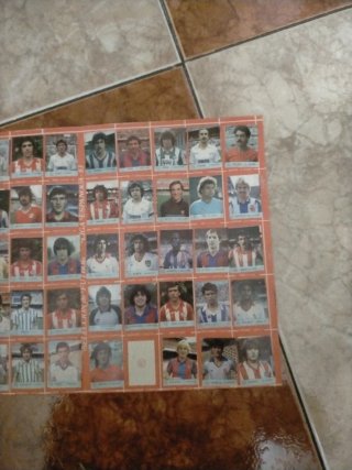 Álbum Fútbol Liga Española 83 Cromos