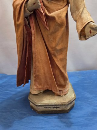 Statua Sacro Cuore di Gesù Arte Sacra Vintage