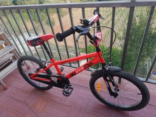 Bicicleta Infantil 20 APOLON Roja