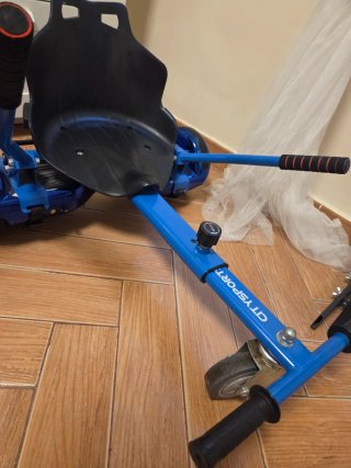 Hoverboard con silla Citysport azul