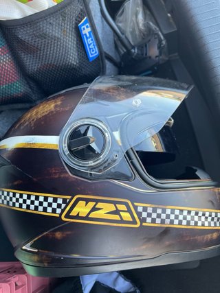 Casco Integral Kzi Diseño Checker