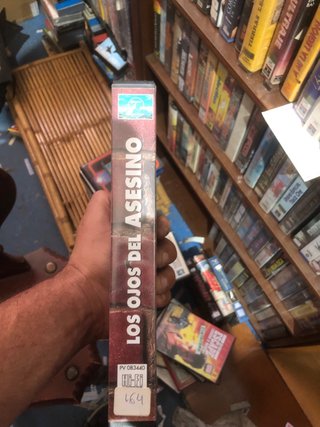 VHS Los Ojos del Asesino (Español)