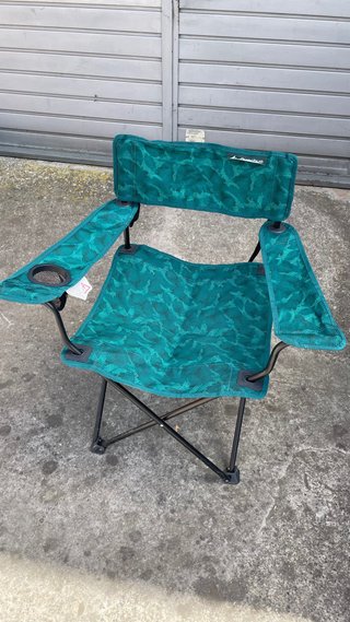 Silla Camping Plegable Verde