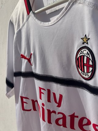 Camiseta AC Milán Puma Blanca