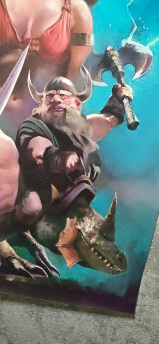 Golden Axe Sega Poster PVC 70x50cm