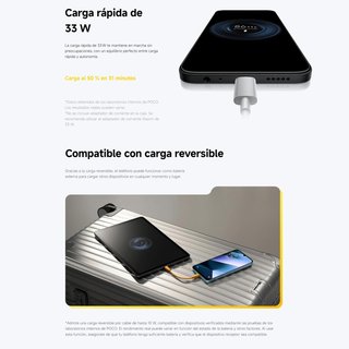 Poco C85 6+128GB Azul/Verde