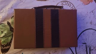 Juego Dominó Estuche Cuero Antiguo