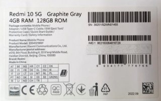 XIAOMI REDMI 10 5G.