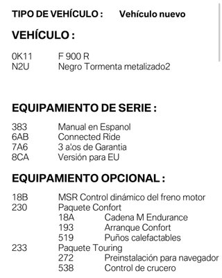 BMW F900R 105 CV triple black 2024